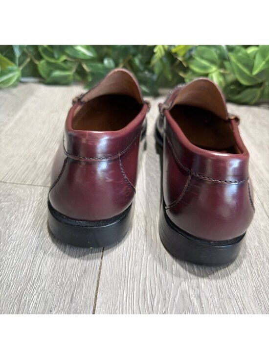 G.H. Bass Weejun Larson Penny Loafer Men\'s Shoes Burgundy Size 10.5 D main image 7